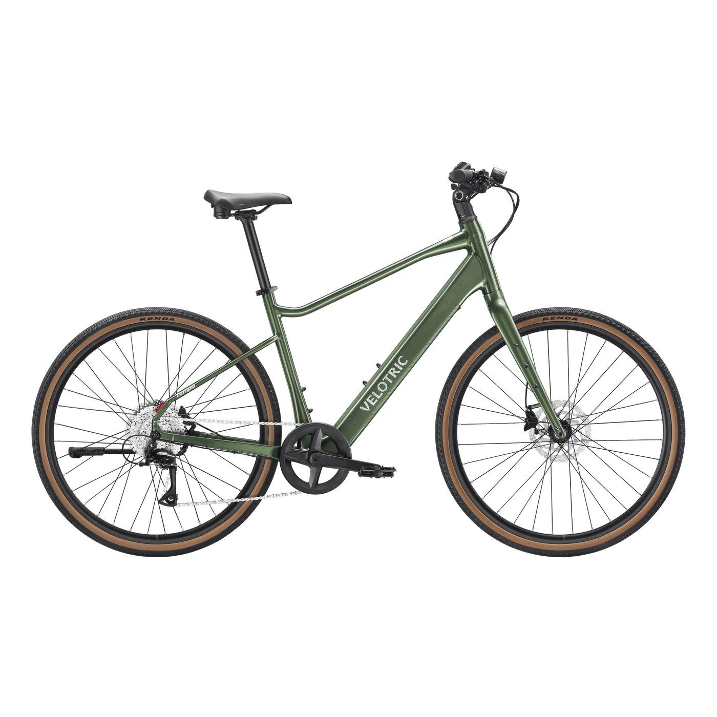 Velotric Tempo high-step commuter e-bike in Forest Evergreen
